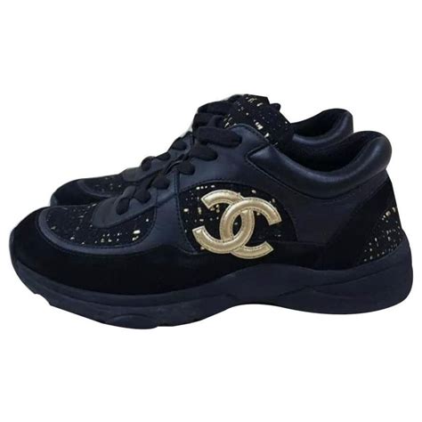 scarpe chanel blu scura
